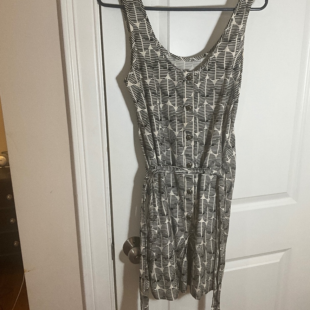 Joie 100% Silk Geometric Romper - Size 2